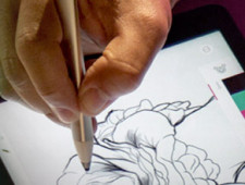 DRAWING THE LINE BETWEEN PENCIL AND INK DRAWING THE LINE BETWEEN PENCIL AND INK